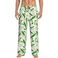 thumbnail image 1 of Fotbe Tulips Flowers Men's Pajama Pants,Sleepwear Pants,Pj Bottoms Drawstring And Pockets-Medium, 1 of 7