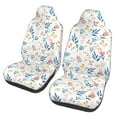 thumbnail image 1 of Fotbe Tulips Flowers Pattern Automotive Seat Covers for Cars Trucks and SUVs – Car Seat Covers for Front Seats,Protective Seat Covers,Vehicle Seat Covers, Set of 2, 1 of 1