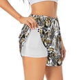 thumbnail image 1 of Fotbe Tulips Flowers Womens High Waist Running Shorts Athletic Workout Quick Dry Shorts for Women with Pockets Gym Yoga Summer Shorts-X-Large, 1 of 9
