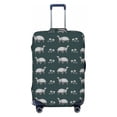 thumbnail image 1 of Fotbe Turtle Chrysanthemum Luggage Cover Protector,Suitcase Protector,Scratch and Dirt Resistant,Fits 18-32 Inch Luggage-X-Large, 1 of 9