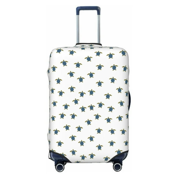 Fotbe Turtle Luggage Cover Protector,Suitcase Protector,Scratch and Dirt Resistant,Fits 18-32 Inch Luggage-Medium
