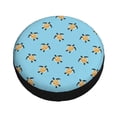 thumbnail image 1 of Fotbe Turtle Spare Tire Cover Thickening Universal Fit for Jeep, Trailer, RV, SUV, Truck, Tough Tire Wheel Soft Cover-16 inch, 1 of 8