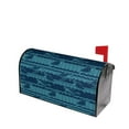 thumbnail image 1 of Fotbe Turtles and Waves Mailbox Covers Post Letter Box Cover Garden Decor Standard Size-25.5x21 in, 1 of 9