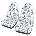 thumbnail image 1 of Fotbe Undersea Animals Pattern Automotive Seat Covers for Cars Trucks and SUVs – Car Seat Covers for Front Seats,Protective Seat Covers,Vehicle Seat Covers, Set of 2, 1 of 9