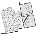 thumbnail image 1 of Fotbe Undersea Animals for 4Pcs Oven Mitts and Pot Holders, 500℉ Heat Resistant Oven Mitts , Non-Slip Silicone Surface Safe for Baking, Cooking, BBQ, 1 of 6