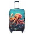 thumbnail image 1 of Fotbe Underwater Plant Octopus Luggage Cover Protector,Suitcase Protector,Scratch and Dirt Resistant,Fits 18-32 Inch Luggage-X-Large, 1 of 9