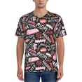 thumbnail image 1 of Fotbe Various Languages Mother Baseball Jersey Shirt for Men and Women, Casual Short Sleeves Button Down T-Shirt-Medium, 1 of 9