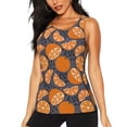 thumbnail image 1 of Fotbe Various Oranges Womens Loose Fit Casual Flowy Slim-Fit Tank Tops Athletic Round Neck Trendy Sleeveless Summer Tops for Gym and Yoga-Large, 1 of 9