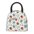 thumbnail image 1 of Fotbe Various Turtle Pattern Lunch Bag, Insulated Lunch Box, Small Leakproof Cooler Food Lunch Containers Reusable High Capacity Lunch Tote Bags for Work, Travel, Outdoor, 1 of 6