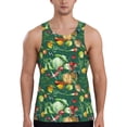 thumbnail image 1 of Fotbe Vegan Pattern Men's Quick Dry Workout Tank Top Gym Muscle Tee Fitness Bodybuilding Sleeveless T Shirt Breathable Workout Shirt-XX-Large, 1 of 9