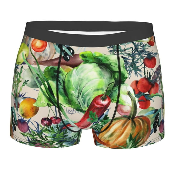 Fotbe Vegan1 Men’s Total Support Pouch Boxer Briefs, X-Temp Cooling, Moisture-Wicking Underwear, Regular, Long-leg and Trunk-