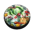 thumbnail image 1 of Fotbe Vegan1 Spare Tire Cover Thickening Universal Fit for Jeep, Trailer, RV, SUV, Truck, Tough Tire Wheel Soft Cover-14 inch, 1 of 9