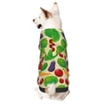 thumbnail image 1 of Fotbe Vegetable Print Small Dog Sweater Hoodies Pet Grey Hooded Soft Fleece Sweatshirts with Pocket Fall Winter Puppy Cat Sweaters Warm Clothes-Medium, 1 of 7