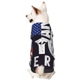 thumbnail image 1 of Fotbe Veterans Day2 Print Small Dog Sweater Hoodies Pet Grey Hooded Soft Fleece Sweatshirts with Pocket Fall Winter Puppy Cat Sweaters Warm Clothes-Medium, 1 of 7