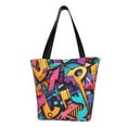 thumbnail image 1 of Fotbe Vibrant Graffiti Urban Art Pattern Beach Tote,Shoulder Handbag,Spacious Tote Bag,Lightweight Travel Bag,Versatile Shopping Bag, 1 of 9