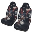 thumbnail image 1 of Fotbe Vintage American Deer Pattern Automotive Seat Covers for Cars Trucks and SUVs – Car Seat Covers for Front Seats,Protective Seat Covers,Vehicle Seat Covers, Set of 2, 1 of 9