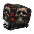 thumbnail image 1 of Fotbe Vintage Butterfly Flower Skull for Two Slice Toaster Cover, Fingerprint Protector, Super Soft Appliance Cover And Dust Cover,Bread Dust Cover & Fingerprint Protection, 1 of 7