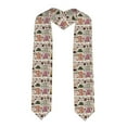 thumbnail image 1 of Fotbe Vintage Coffee Printed Class of 2024 Graduation Stole, 1 of 7