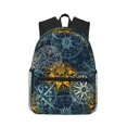 thumbnail image 1 of Fotbe Vintage Compass Lightweight Casual Laptop Backpack for Men and Women, Daily use Waterproof backpack, Backpack for College, 1 of 7