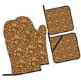thumbnail image 1 of Fotbe Vintage fall harvest basket for 4Pcs Oven Mitts and Pot Holders, 500℉ Heat Resistant Oven Mitts , Non-Slip Silicone Surface Safe for Baking, Cooking, BBQ, 1 of 6