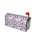 thumbnail image 1 of Fotbe Violets Flowers Mailbox Covers Post Letter Box Cover Garden Decor Standard Size-25.5x21 in, 1 of 9