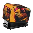 thumbnail image 1 of Fotbe Watercolor Glasses Guinea Pig for Two Slice Toaster Cover, Fingerprint Protector, Super Soft Appliance Cover And Dust Cover,Bread Dust Cover & Fingerprint Protection, 1 of 7
