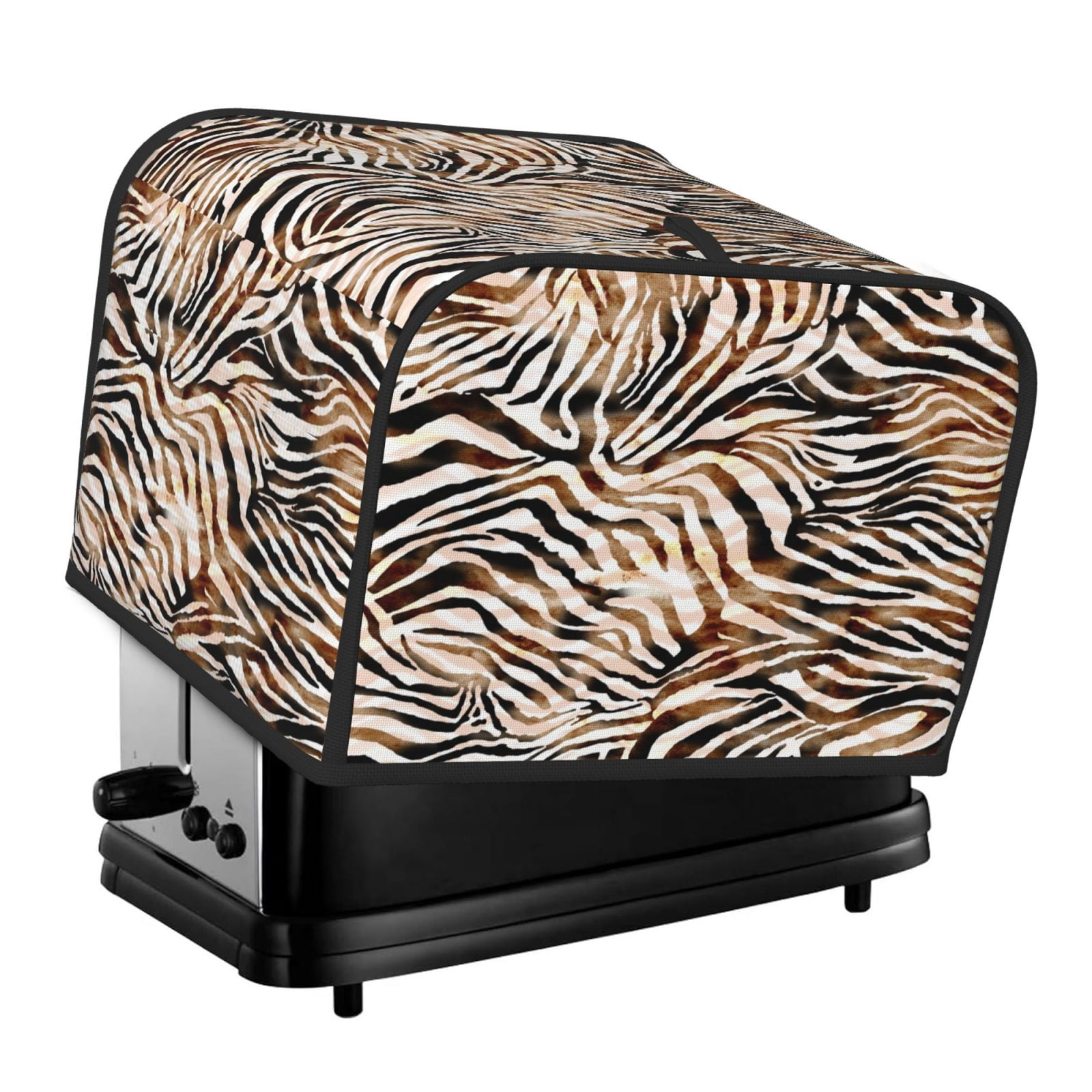 Zebra Toaster Fotbe Watercolor Zebra for Four Slice Toaster Cover, Fingerprint ...
