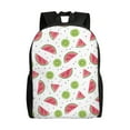 thumbnail image 1 of Fotbe Watermelon And Kiwi Travel Laptop Backpack, Business Slim Sturdy Laptops Backpack, Water Resistant College School Computer Bag Gift for Men & Women Fits 15.6 Inch Notebook, 1 of 8