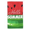 thumbnail image 1 of Fotbe Watermelon Hello Summer Pattern Premium Towels , (27.5x16in) Lightweight and Highly Absorbent Quick Drying Microfiber Towel, Perfect for Daily Use, 1 of 6