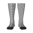 thumbnail image 1 of Fotbe Weave Geometric print Women's Men's Novelty Crew Socks Cotton Socks Knee High Socks for Walking,Running,Nurses,Pregnancy, 1 of 9