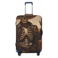 thumbnail image 1 of Fotbe Western Skull Cowboy Luggage Cover Protector,Suitcase Protector,Scratch and Dirt Resistant,Fits 18-32 Inch Luggage-Large, 1 of 9