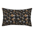 thumbnail image 1 of Fotbe White And Yellow Snowflakes Pillow Cases - Envelope Closure - Luxury, Extra Soft, Cooling Pillow Covers - Wrinkle, Fade, Stain Resistant-20"x30", 1 of 8