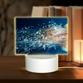 thumbnail image 1 of Fotbe White Jellyfish Dansing in the Ocean Pattern Acrylic Night Light Gift with 3 Color ModesTouch-Sensitive LED Lamp Perfect Gift for Mother's Day, Birthday, or Christmas, 1 of 9
