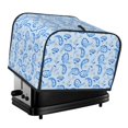 thumbnail image 1 of Fotbe Winter Paisley Pattern for Four Slice Toaster Cover, Fingerprint Protector, Super Soft Appliance Cover And Dust Cover,Bread Dust Cover & Fingerprint Protection, 1 of 7