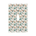 thumbnail image 1 of Fotbe Winter Woodland Friends Print Duplex Receptacle Wall Plate, 1-Gang 5.0" x3.0" Wall Outlet Covers, Dual Outlet Faceplates Covers, Color-matched Screws Included-Style T, 1 of 6