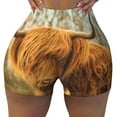 thumbnail image 1 of Fotbe Yak Seamless Shorts, Womens Workout Shorts High Waist Stretch Booty Short for Gym/Yoga/Running/Biking-XX-Large, 1 of 9