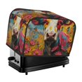 thumbnail image 1 of Fotbe Yellow Daisy Cow for Two Slice Toaster Cover, Fingerprint Protector, Super Soft Appliance Cover And Dust Cover,Bread Dust Cover & Fingerprint Protection, 1 of 7