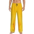 thumbnail image 1 of Fotbe Yellow Lemon Men's Pajama Pants,Sleepwear Pants,Pj Bottoms Drawstring And Pockets-Small, 1 of 9
