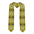 thumbnail image 1 of Fotbe Yellow Mandala Printed Class of 2024 Graduation Stole, 1 of 7