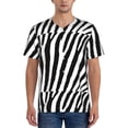 thumbnail image 1 of Fotbe Zebra Baseball Jersey Shirt for Men and Women, Casual Short Sleeves Button Down T-Shirt-4X-Large, 1 of 9