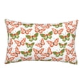 thumbnail image 1 of Fotbe butterfly Pattern Pillow Cases - Envelope Closure - Luxury, Extra Soft, Cooling Pillow Covers - Wrinkle, Fade, Stain Resistant-16"x24", 1 of 6