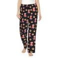 thumbnail image 1 of Fotbe cartoon octopus Women's Pajama Pants,Sleepwear Pants,Pj Bottoms Drawstring And Pockets-Medium, 1 of 6