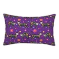thumbnail image 1 of Fotbe cat skeletons and flowers Pattern Pillow Cases - Envelope Closure - Luxury, Extra Soft, Cooling Pillow Covers - Wrinkle, Fade, Stain Resistant-14"x20", 1 of 6