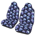 thumbnail image 1 of Fotbe crystal Skull Pattern Automotive Seat Covers for Cars Trucks and SUVs – Car Seat Covers for Front Seats,Protective Seat Covers,Vehicle Seat Covers, Set of 2, 1 of 9