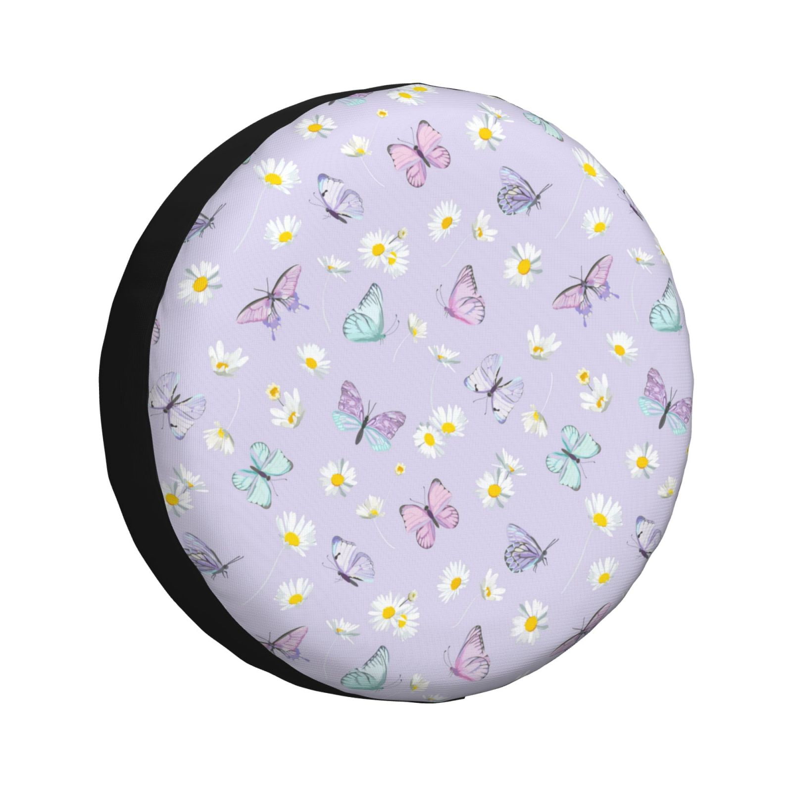 Moonet Spare Tire Cover – Thick Leather, Fits 24-26 Inch Tires, UV Resistant, For Jeep, RV, Truck & SUV