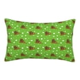 thumbnail image 1 of Fotbe dogs on a green background Pattern Pillow Cases - Envelope Closure - Luxury, Extra Soft, Cooling Pillow Covers - Wrinkle, Fade, Stain Resistant-20"x30", 1 of 6