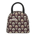 thumbnail image 1 of Fotbe funny Skull star Pattern Lunch Bag, Insulated Lunch Box, Small Leakproof Cooler Food Lunch Containers Reusable High Capacity Lunch Tote Bags for Work, Travel, Outdoor, 1 of 6