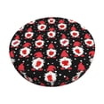 thumbnail image 1 of Fotbe gnomes and hearts Pattern Stool Covers Round,Waterproof Round Bar Stool Covers Bar Chair Covers Washable Stool Cushion Slipcover for 12-14 Inch Chair-14 inch, 1 of 7