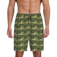 thumbnail image 1 of Fotbe largemouth bass Pattern Pajama Shorts for Men, Men's Pajama Bottoms, Sleepwear,Short Pajama Pants-Medium, 1 of 6