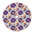 thumbnail image 1 of Fotbe record rock Skull star Pattern Christmas Tree Skirt, Tree Skirts Plush Christmas Decorations, Christmas Tree Skirts Xmas Decorations Holiday Party Decor-30", 1 of 6